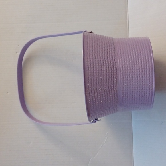 4/$30 Purple Metallic Basket - Picture 2 of 8